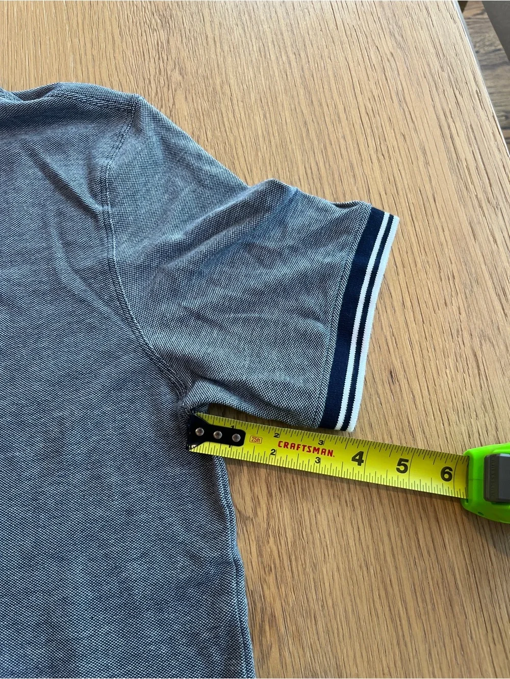 NWT Men’s Banana Republic Factory Slim-Fit Monogram Pique Polo Shirt Size M Tall